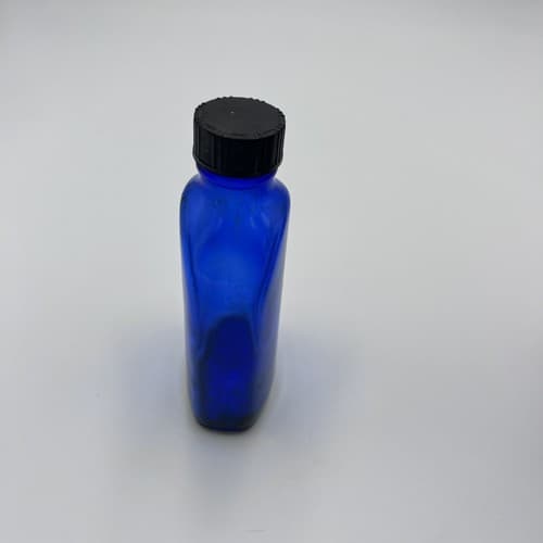 Maryland Glass Corporation Cobalt Blue Bottle C1935 Pat #97178 - Thumbnail 2