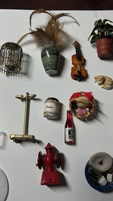 Dollhouse Miniature Lot 20+ Accessories 1:12 Scale - Thumbnail 3