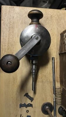 1912 Albertson Sioux Manual Valve Grinder #400 Tool USA Original Box - Thumbnail 5