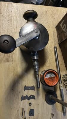 1912 Albertson Sioux Manual Valve Grinder #400 Tool USA Original Box - Thumbnail 8