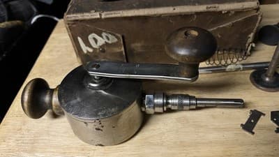 1912 Albertson Sioux Manual Valve Grinder #400 Tool USA Original Box - Thumbnail 13