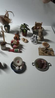 Dollhouse Miniature Lot 20+ Accessories 1:12 Scale - Thumbnail 7