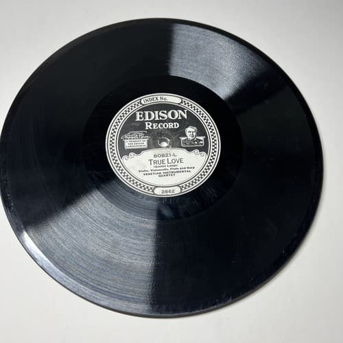 Venetian Instrumental Quartet - EDISON 80821 - True Love & Blessed Angel, Bend