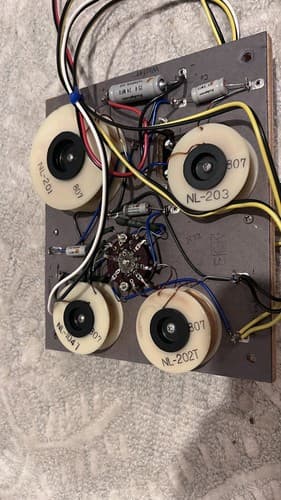 Sansui Crossover / Input Panel for SP-200 Working Made In Japan Vintage - Thumbnail 2