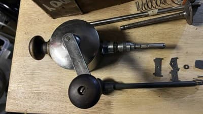 1912 Albertson Sioux Manual Valve Grinder #400 Tool USA Original Box - Thumbnail 12
