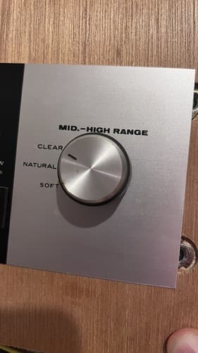 Sansui Crossover / Input Panel for SP-200 Working Made In Japan Vintage - Thumbnail 4