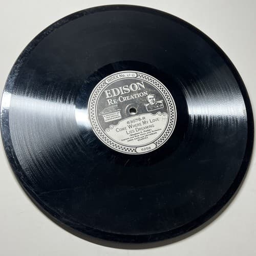 EDISON DIAMOND DISC 83078-R Come me where my love lies ￼/Angels, Everbright - Thumbnail 4