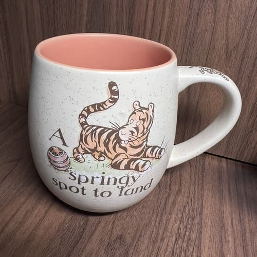 DISNEY Store TIGGER A Springy Spot to Land Classic Winnie The Pooh 16oz Mug - Thumbnail 3