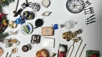 Huge Lot Dollhouse Miniature Accessories - Thumbnail 8