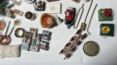 Huge Lot Dollhouse Miniature Accessories - Thumbnail 7