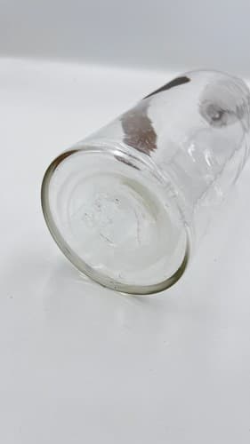 Early Label Late 1800's Apothecary Bottle W/Label Hand Blown Syrupus 10" - Thumbnail 4