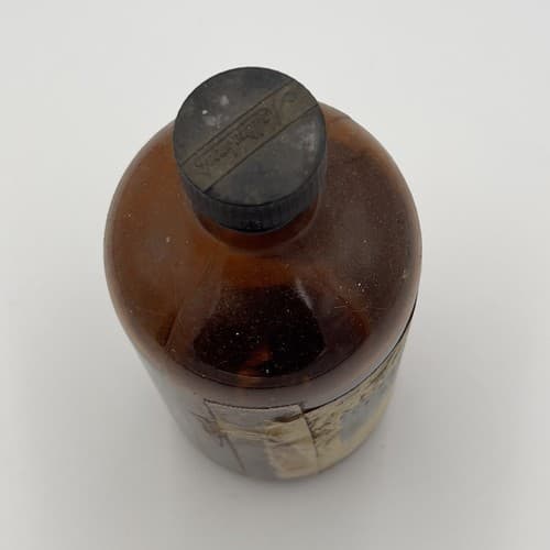 RARE Vintage Mallinckrodt AMYL ACETATE Amber bottle EMPTY - Thumbnail 6