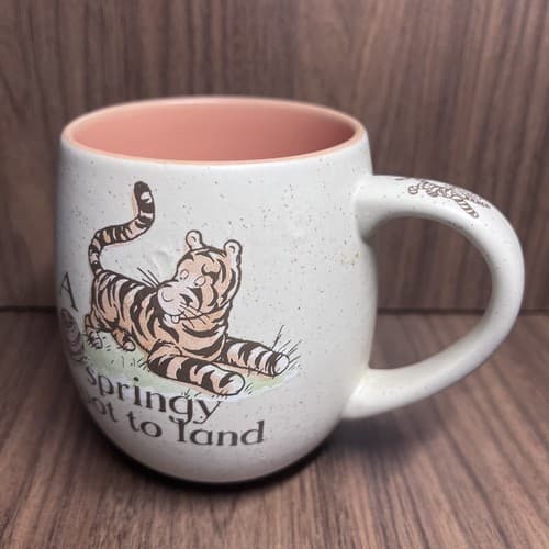 DISNEY Store TIGGER A Springy Spot to Land Classic Winnie The Pooh 16oz Mug - Thumbnail 4