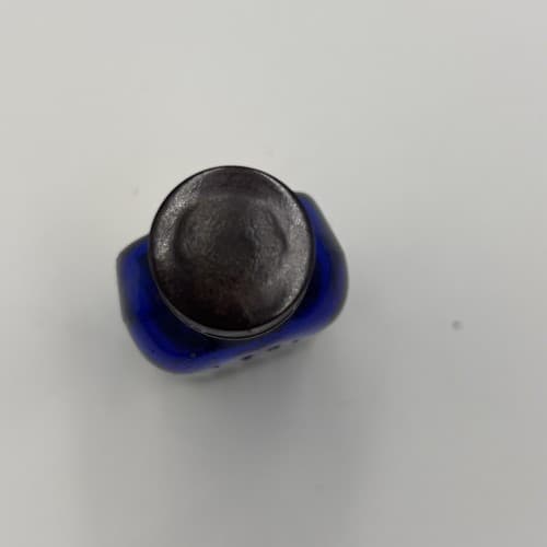 RARE Cobalt Blue Rexall Tincture of Iodine Antique Poison Bottle bottle EMPTY - Thumbnail 6