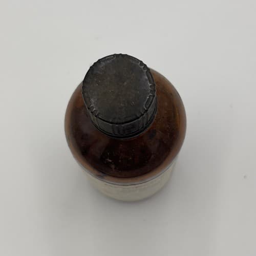 RARE Vintage Collodion Flexible Mallinckrodt Amber Bottle ,EMPTY, NO CONTENTS - Thumbnail 3
