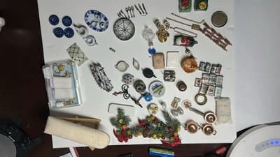 Huge Lot Dollhouse Miniature Accessories - Thumbnail 5