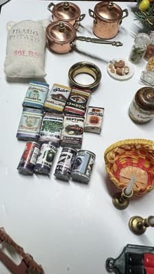 Huge Lot Dollhouse Miniature Accessories - Thumbnail 15