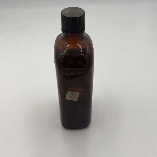 RARE Vintage CHOLEDYL ELIXIR Amber bottle EMPTY, NO Contents for display only - Thumbnail 3