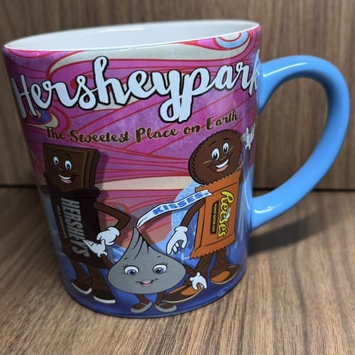 Vintage Hershey's Chocolate World Mug Theme Park Gift Shop Mug 1990s - Thumbnail 5