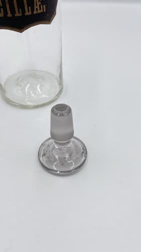 Early Label Late 1800's Apothecary Bottle W/Label Hand Blown Syrupus 10" - Thumbnail 8
