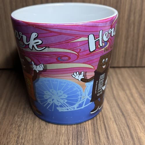 Vintage Hershey's Chocolate World Mug Theme Park Gift Shop Mug 1990s - Thumbnail 4