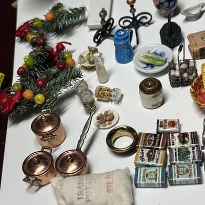 Huge Lot Dollhouse Miniature Accessories - Thumbnail 21