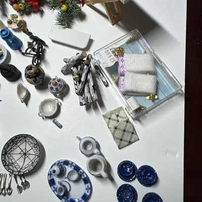 Huge Lot Dollhouse Miniature Accessories - Thumbnail 22