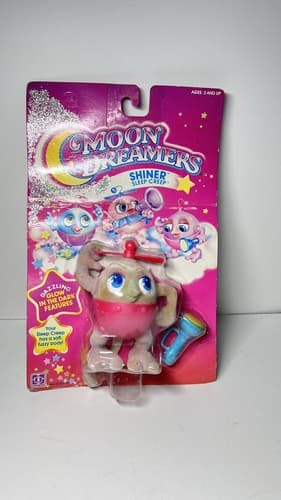 MOON DREAMERS SHINER Sleep Creep HASBRO 1986 Glow Doll Unopened - Thumbnail 3