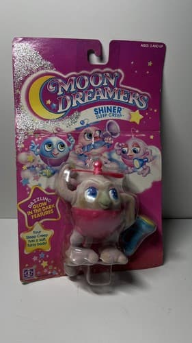 MOON DREAMERS SHINER Sleep Creep HASBRO 1986 Glow Doll Unopened - Thumbnail 2