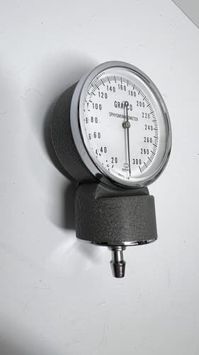 VINTAGE GRAFCO SPHYGMOMANOMETER BLOOD PRESSURE GAUGE DIAL ONLY - Thumbnail 2