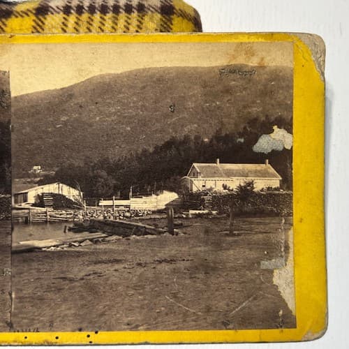 Storm King Hudson River H T Anthony Stereoview 19th century 4144 - Thumbnail 3