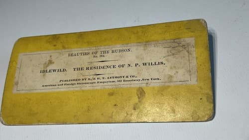 Idlewild, the Residence of N.P. Willis. Names: E. & H.T. Anthony Stereocard - Thumbnail 4