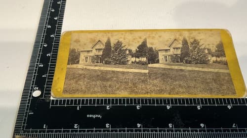 Idlewild, the Residence of N.P. Willis. Names: E. & H.T. Anthony Stereocard - Thumbnail 5