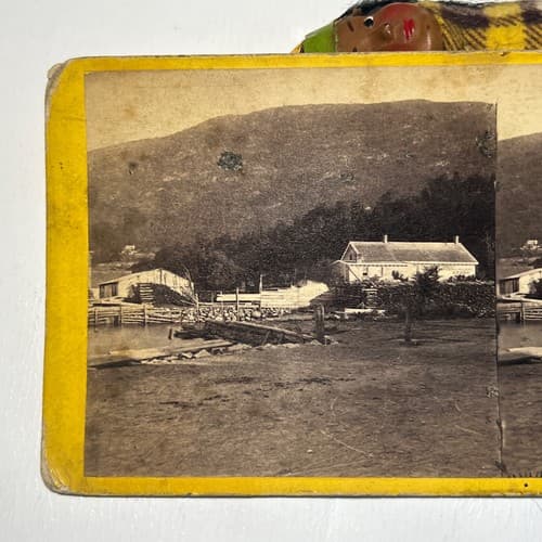 Storm King Hudson River H T Anthony Stereoview 19th century 4144 - Thumbnail 2