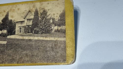 Idlewild, the Residence of N.P. Willis. Names: E. & H.T. Anthony Stereocard - Thumbnail 3