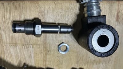 Hydraforce SV10-20 Solenoid Valve Cartridge with 6365115 valve coil - Thumbnail 2