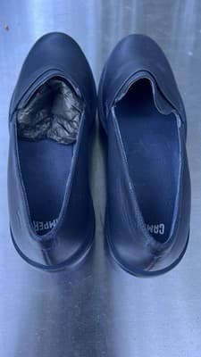 Camper Marta Oxfords Shoes Womens Size 7 US 38 EU Blue Leather Platform - Thumbnail 6