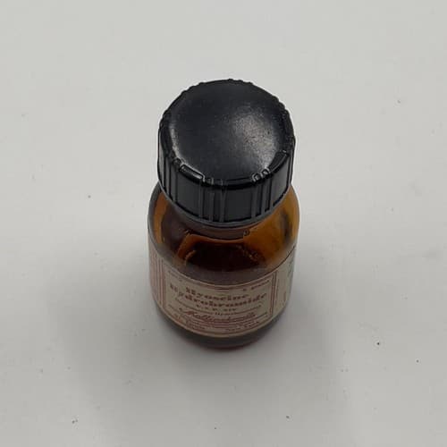 RARE Hyoscine Hydrobromide (Scopolamine) Mallinckrodt Poison Bottle bottle EMPTY - Thumbnail 2