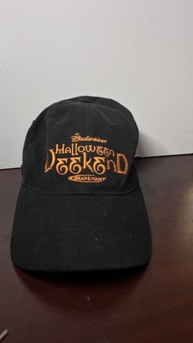 Budweiser Budlight Halloween Baseball Hat Mens Flex Cap L/XL