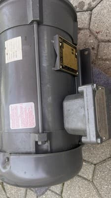 Baldor Electric EXPLOSION PROOF MOTOR 3 Phase 3hp, 182TC frame - Thumbnail 3