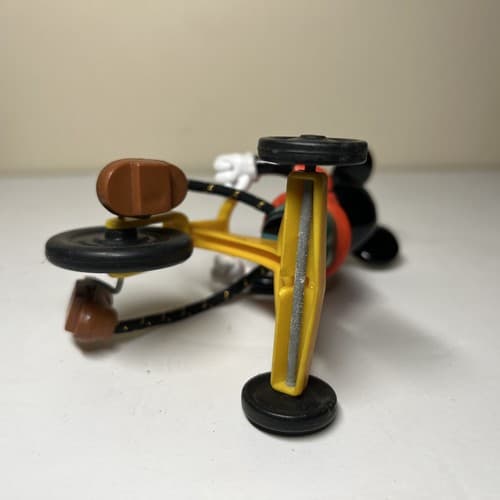 Disney's Vintage Mickey Mouse on Tricycle Gabriel Industries 1977 Action Toy - Thumbnail 6