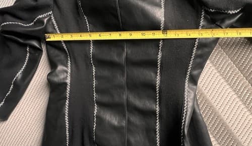 Christian Linares CL2 vintage Women's Black Wool Blend Jacket, read - Thumbnail 8