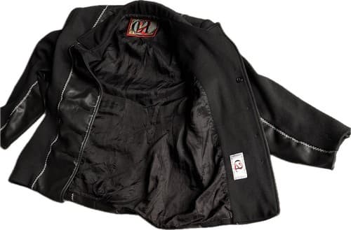 Christian Linares CL2 vintage Women's Black Wool Blend Jacket, read - Thumbnail 6