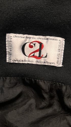 Christian Linares CL2 vintage Women's Black Wool Blend Jacket, read - Thumbnail 7