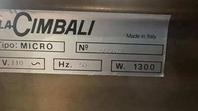 Vintage Cimbali Microcimbali Espresso Machine 1984 - Thumbnail 7