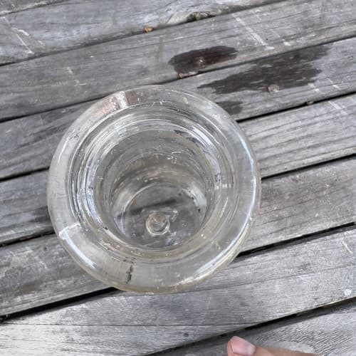 Vintage Glass Milk Bottle Sheffield Farms Co New York #4 Half Pint NY Dairy Pat - Thumbnail 8