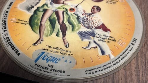 Enric Madriguera So It Goes Minute Samba VOGUE PICTURE DISC R-760 78 - Thumbnail 4