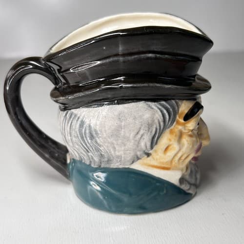 Vintage Toby Face Mug 3.75" Japan - Thumbnail 4