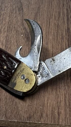 Vintage CAMILLUS 99 Multi Tool Camping Hunting Pocket Knife Made NY USA - Thumbnail 7