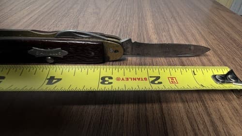 Vintage CAMILLUS 99 Multi Tool Camping Hunting Pocket Knife Made NY USA - Thumbnail 10